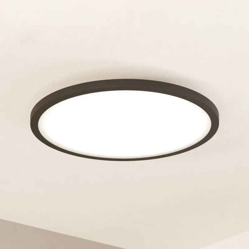 Sarsina-Z plafondlamp zwart Ø45cm by EGLO connect in Black, White – product photo 1 of 5