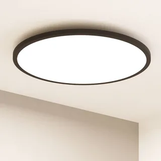 Sarsina-Z plafondlamp zwart Ø60cm de EGLO connect en Noir, Blanc – photo produit 1 sur 5