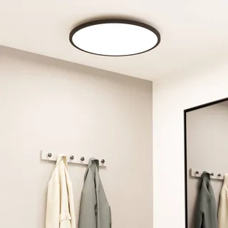 Sarsina-Z plafondlamp zwart Ø60cm de EGLO connect en Noir, Blanc – photo produit 2 sur 5