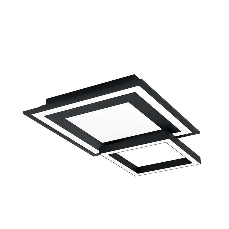 Savatarila-C LED plafondlamp de EGLO connect en Noir – photo produit 3 sur 4