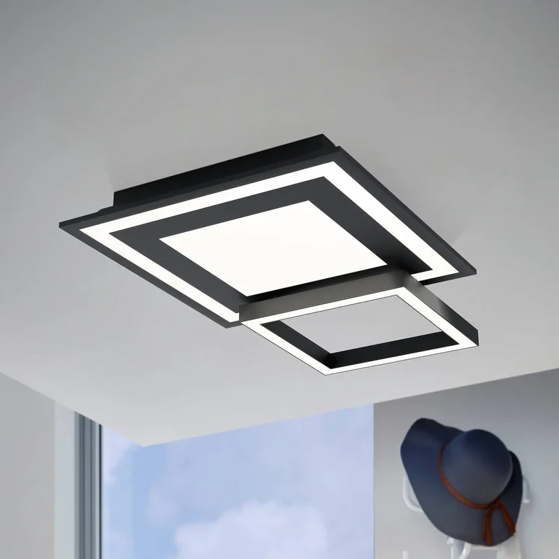 Savatarila-C LED plafondlamp de EGLO connect en Noir – photo produit 1 sur 4
