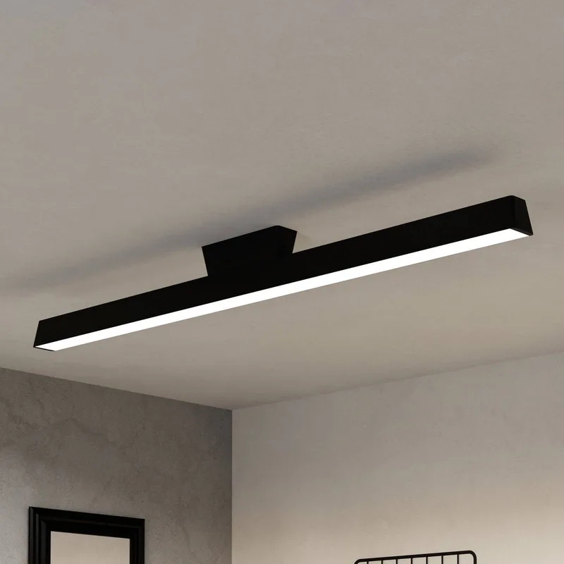 Simolaris-Z LED plafondlamp, 122cm de EGLO connect en Noir – photo produit 1 sur 4
