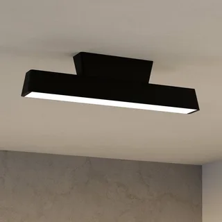 Simolaris-Z LED plafondlamp, 47cm by EGLO connect in Black – product photo 1 of 3