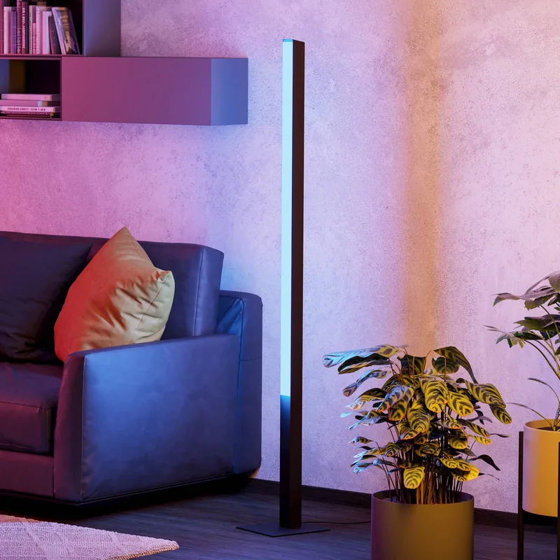 Simolaris-Z LED vloerlamp by EGLO connect in Black – product photo 2 of 5