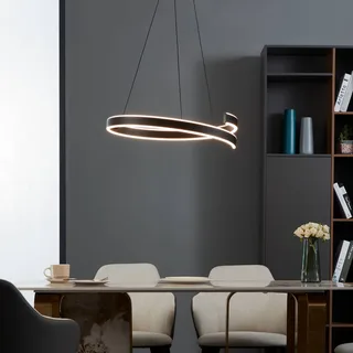 Smart LED-hængelampe Andabaia-Z, sort fra EGLO connect i Sort, Hvid – produktbillede 2 af 5