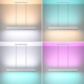 Smart LED hanglamp Andreas-Z, staal by EGLO connect in Grey – product photo 4 of 5