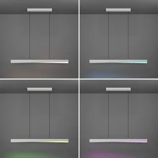 Smart LED-hänglampa Bolognano-Z, grå från EGLO connect i Grå, Vit – produktbild 5 av 5