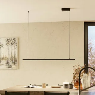 Smart LED hanglamp FLATRON-Z, 101 cm, zwart by EGLO connect in Matzwart – product photo 2 of 3