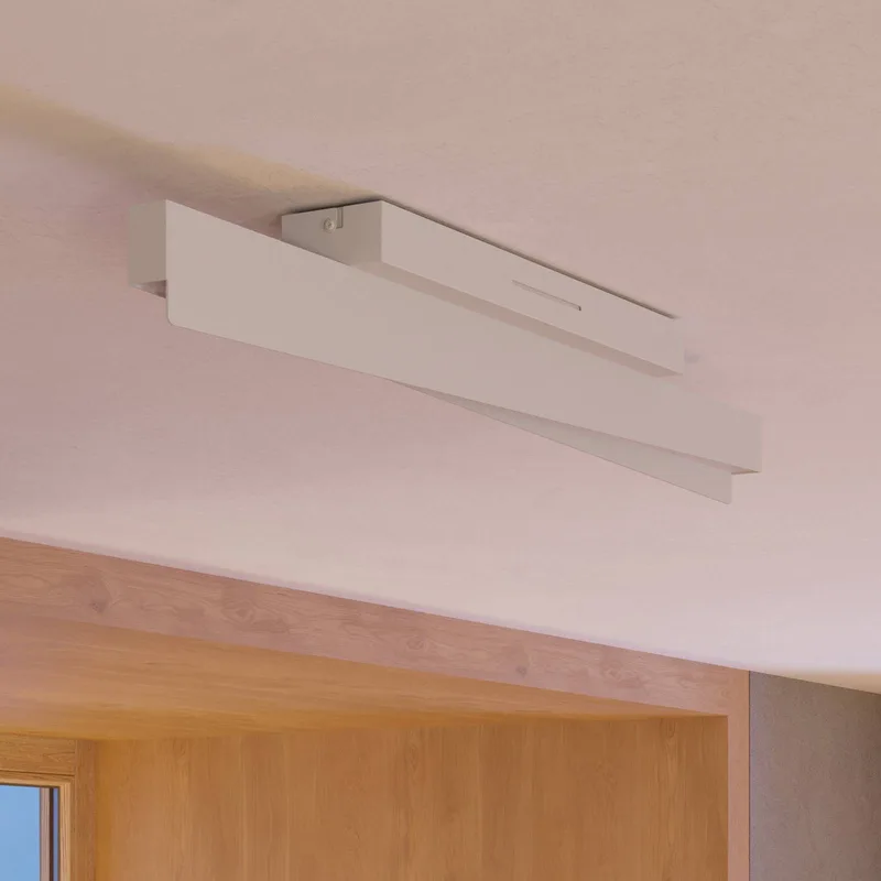 Smart LED-loftlampe Bolognano-Z, grå fra EGLO connect i Grå, Hvid – produktbillede 2 af 5