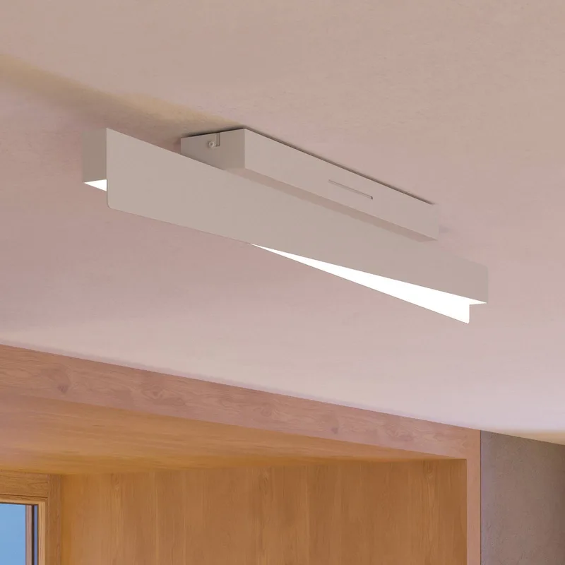 Smart LED-loftlampe Bolognano-Z, grå fra EGLO connect i Grå, Hvid – produktbillede 1 af 5