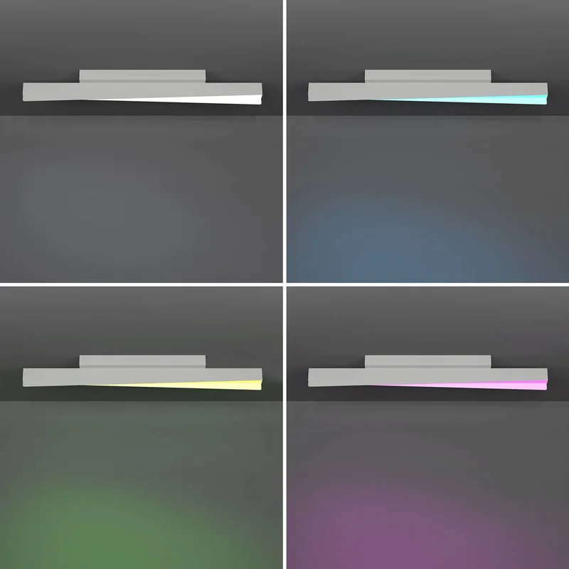 Smart LED-loftlampe Bolognano-Z, grå fra EGLO connect i Grå, Hvid – produktbillede 5 af 5