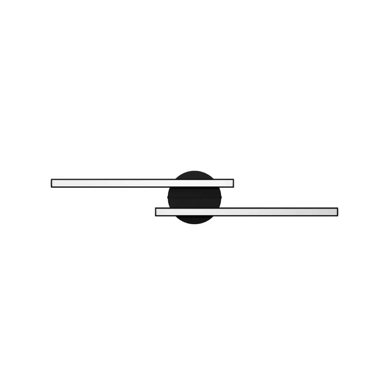 Smart LED plafondlamp FLATRON-Z, zwart, 80 cm de EGLO connect en Matzwart – photo produit 2 sur 2
