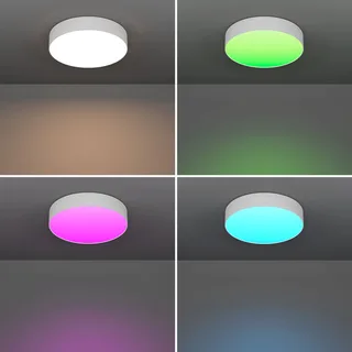 Smart LED plafondlamp Gallizzi-Z, Ø39cm von EGLO connect in Weiß – Produktfoto 4 von 5