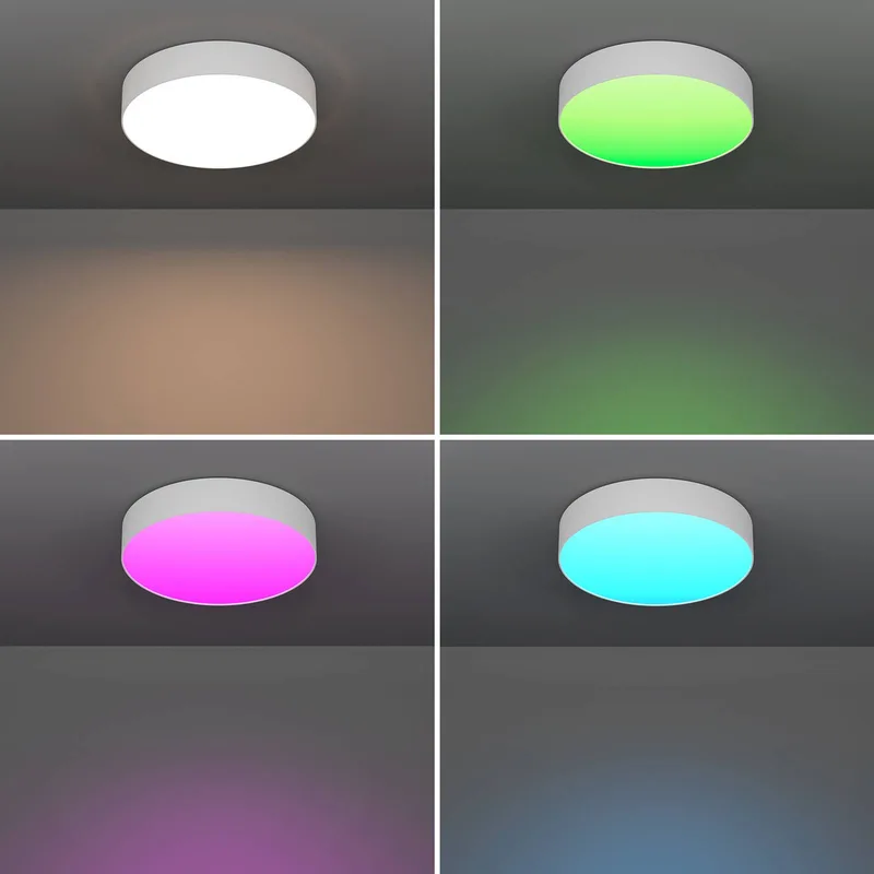 Smart LED plafondlamp Gallizzi-Z, Ø39cm von EGLO connect in Weiß – Produktfoto 4 von 5