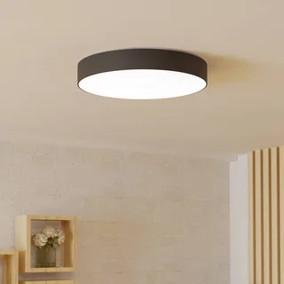 Smart LED plafondlamp Gallizzi-Z, zwart, Ø49cm de EGLO connect en Noir, Blanc – photo produit 2 sur 5