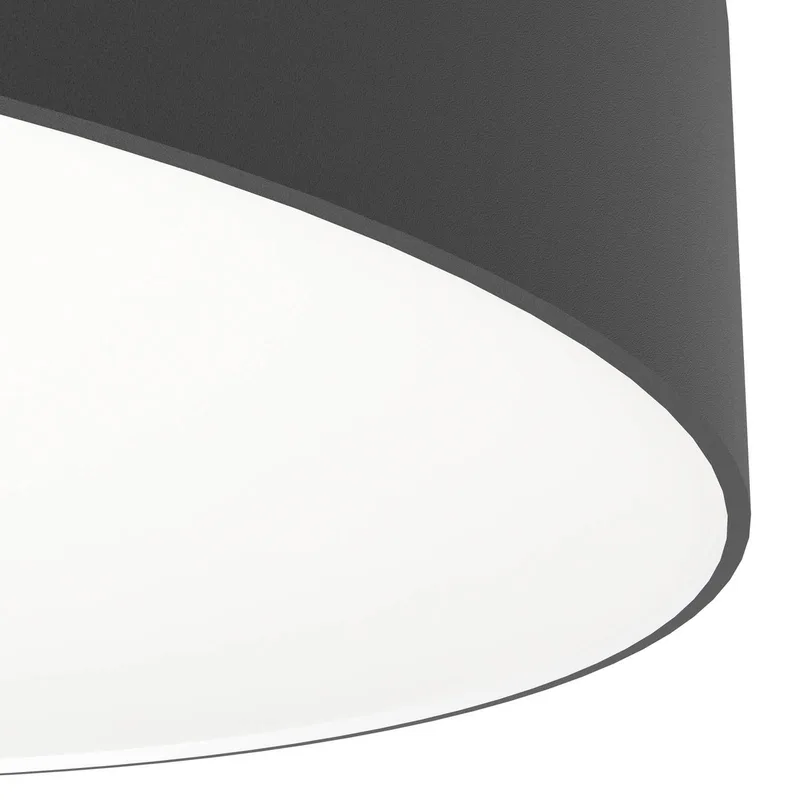 Smart LED plafondlamp Gallizzi-Z, zwart, Ø69cm fra EGLO connect i Sort, Hvid – produktbillede 5 af 5