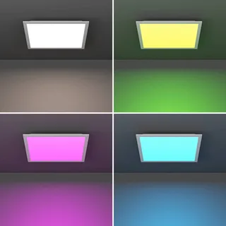 Smart LED plafondlamp Moradillo-Z, 39 cm de EGLO connect en Blanc – photo produit 5 sur 5