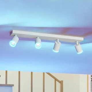 Smart LED-spot Melitello-Z, 4-lamps van EGLO connect in Wit – productfoto 2 van 5