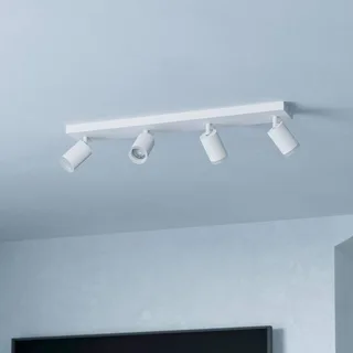 Smart LED-spot Melitello-Z, 4-lamps van EGLO connect in Wit – productfoto 3 van 5