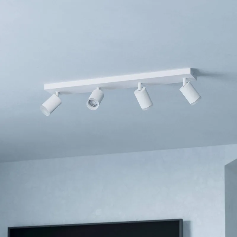 Smart LED-spot Melitello-Z, 4-lamps van EGLO connect in Wit – productfoto 3 van 5