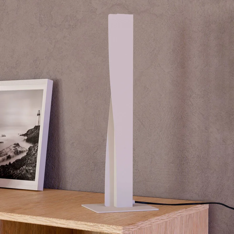 Smart LED-tafellamp Bolognano-Z, grijs de EGLO connect en Gris, Blanc – photo produit 2 sur 5