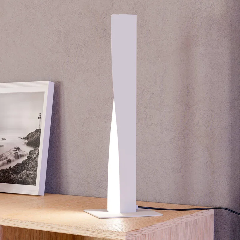 Smart LED-tafellamp Bolognano-Z, grijs de EGLO connect en Gris, Blanc – photo produit 1 sur 5