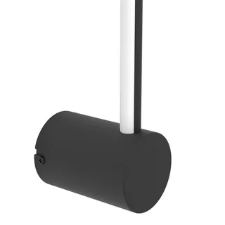Smart LED wandlamp FLATRON-Z, zwart, 48 cm van EGLO connect in Mat zwart – productfoto 3 van 3
