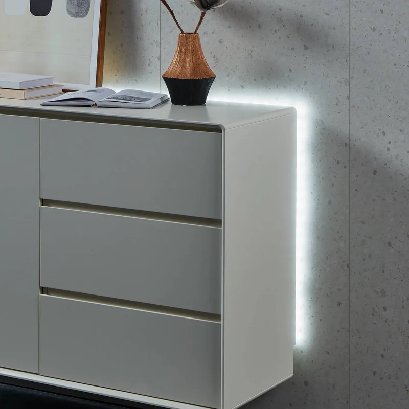 Stripe-Z CCT LED strip 2m uitbreiding van EGLO connect in Wit – productfoto 3 van 5