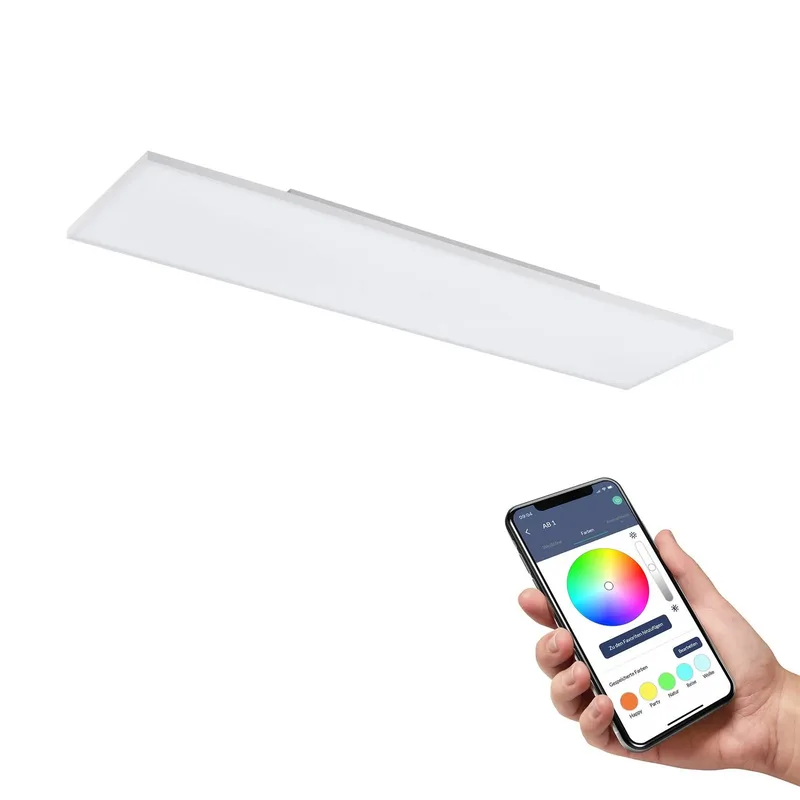 Turcona-Z LED plafondlamp 120x30cm von EGLO connect in Weiß – Produktfoto 1 von 3