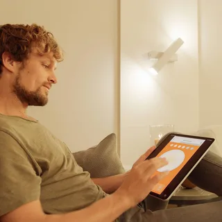 LEDVANCE Sun@Home Orbis Cross, LED wandlamp van LEDVANCE SMART+ in Wit – productfoto 3 van 4
