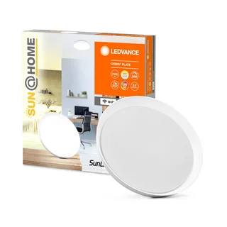 LEDVANCE Sun@Home Orbis Plate LED plafondlamp de LEDVANCE SMART+ en Blanc – photo produit 3 sur 5
