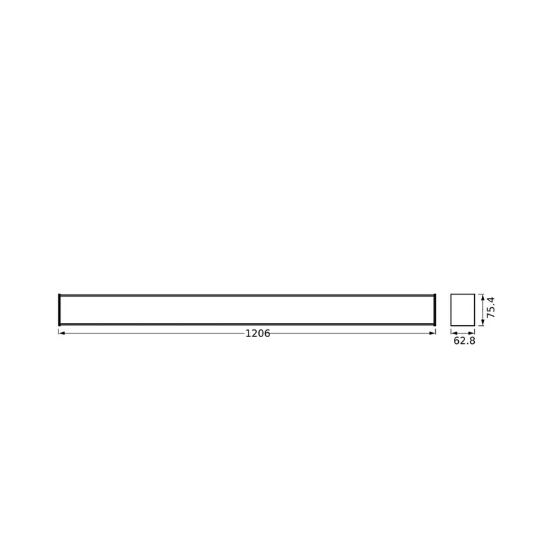 LEDVANCE SUN@Home Workspace LED plafondlamp, HCL van LEDVANCE SMART+ in Wit – productfoto 2 van 4