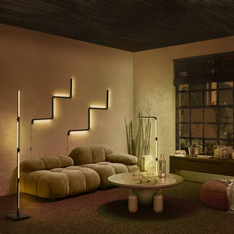 WiFi Convert Magic LED sfeerlamp von LEDVANCE SMART+ in Schwarz, Opaal – Produktfoto 2 von 4