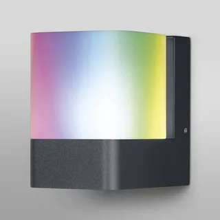 WiFi Cube LED wandlamp RGBW up van LEDVANCE SMART+ in Donkergrijs, Opaalwit – productfoto 1 van 5