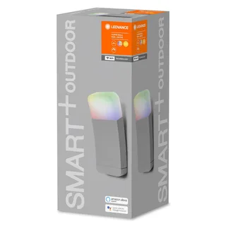 WiFi Curve RGBW zilver van LEDVANCE SMART+ in Mat zilver, Opaalwit – productfoto 4 van 5