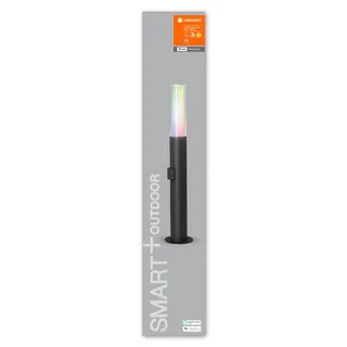 WiFi Flare LED tuinlamp RGBW de LEDVANCE SMART+ en Gris foncé, Opaalwit, Helder – photo produit 4 sur 5
