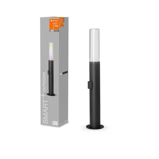 WiFi Flare LED tuinlamp RGBW de LEDVANCE SMART+ en Gris foncé, Opaalwit, Helder – photo produit 3 sur 5