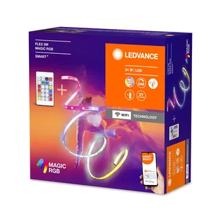 WiFi Flex Magic LED Strip RGB, 5m van LEDVANCE SMART+ in Wit – productfoto 3 van 4