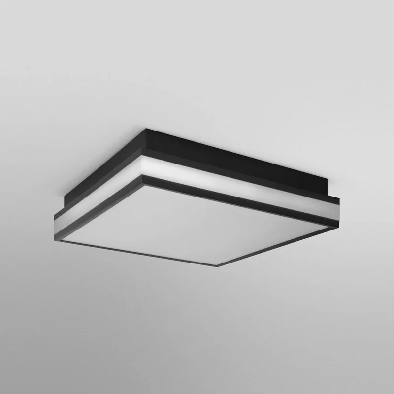 WiFi Orbis Magnet zwart, 30x30cm van LEDVANCE SMART+ in Zwart, Wit – productfoto 2 van 4