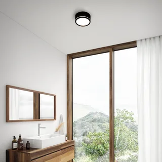Ava-plafondlamp-smart-IP54-zwart by Nordlux in Black – product photo 2 of 5