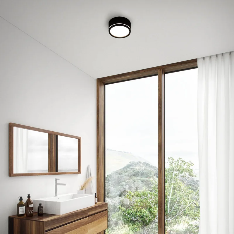 Ava-plafondlamp-smart-IP54-zwart by Nordlux in Black – product photo 2 of 5