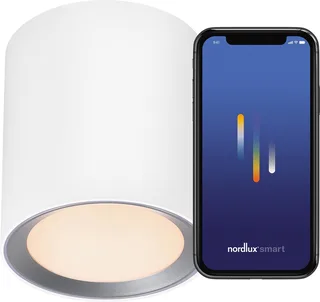 Landon long-smart-2700 6500K-IP44-wit by Nordlux in White – product photo 1 of 4