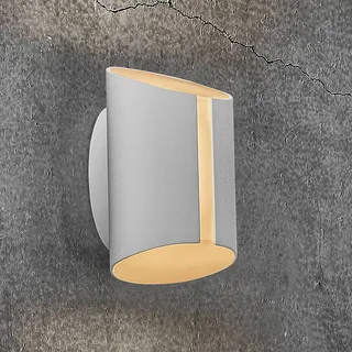 LED buitenwandlamp Grip, CCT Smart Home van Nordlux in Wit – productfoto 2 van 3