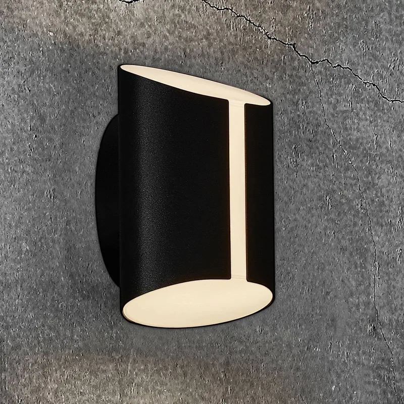 LED buitenwandlamp Grip, CCT Smart Home van Nordlux in Zwart – productfoto 1 van 3