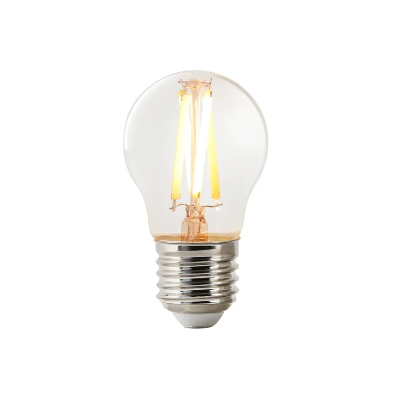 LED filament lamp E27 G45 4,7W 600lm CCT, dimbaar från Nordlux – produktbild