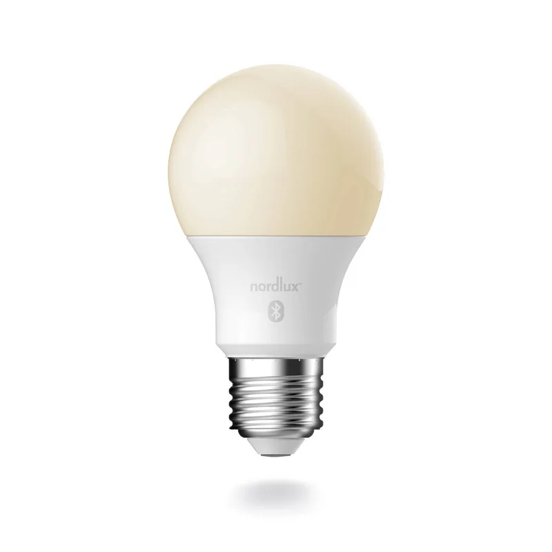 LED lamp E27 A60 7W CCT 900lm, smart, dimbaar de Nordlux – photo produit