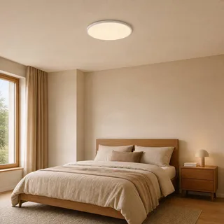 LED plafondlamp Oja Smart, Ø 60 cm de Nordlux en Blanc – photo produit 2 sur 5