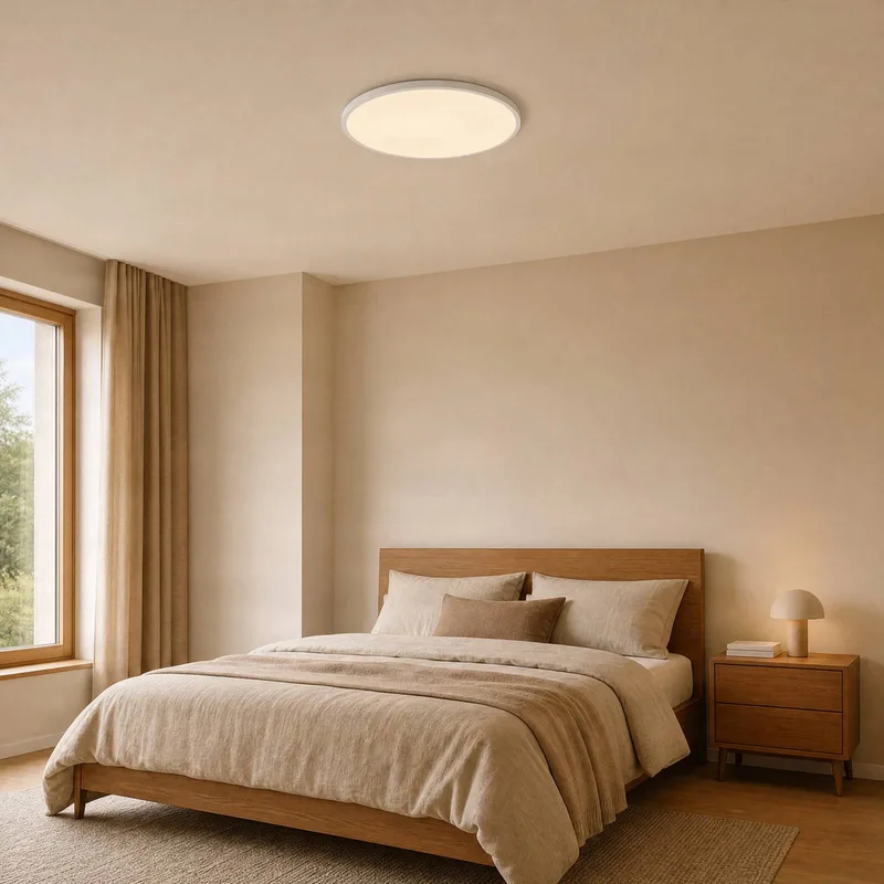 LED plafondlamp Oja Smart, Ø 60 cm de Nordlux en Blanc – photo produit 2 sur 5