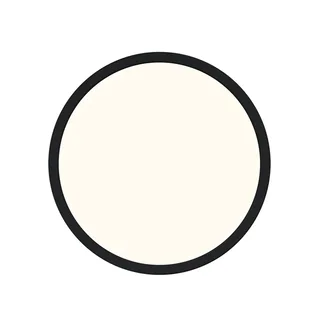 Plafondlamp Oja Smart, zwart, Ø 29 cm de Nordlux en Noir, Blanc – photo produit 1 sur 2
