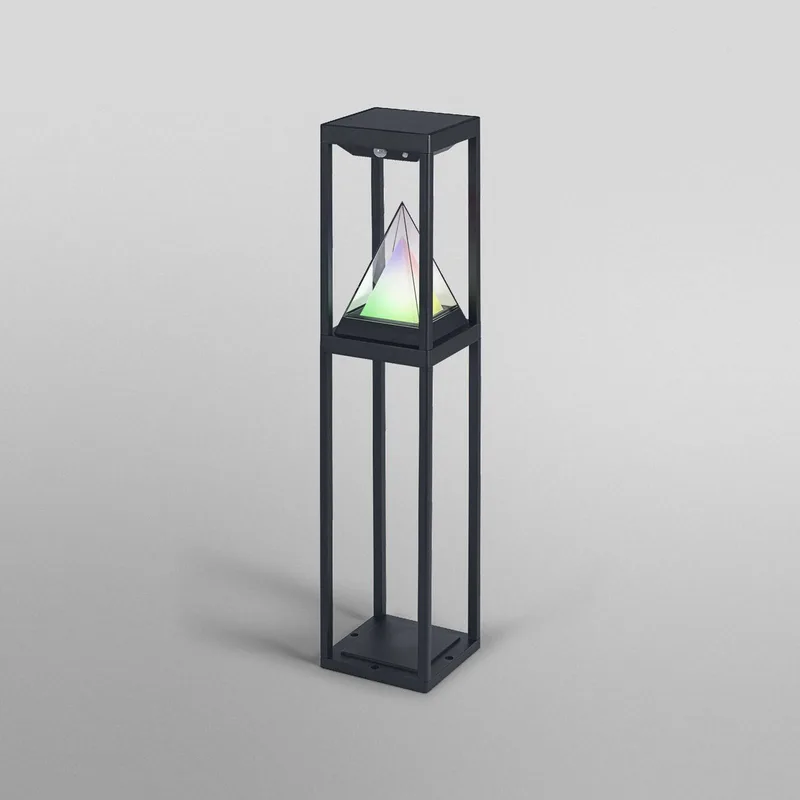 LED-solcellelampe ALPS, sort sensor IP44 fra OSRAM SMART+ i Sort – produktbillede 4 af 4